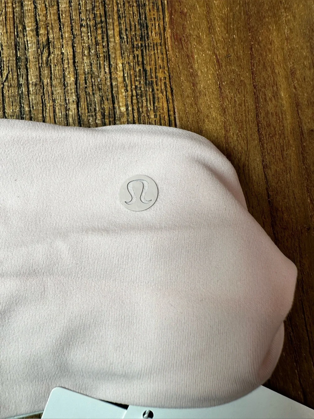 lululemon athletica Pale Pink Stretch Bandeau Headband